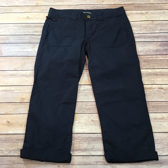 SOLD 4 GAP Straight Cropped Capri Navy Blue Pants - Picture 5 of 8